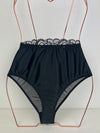 Black High Waist Brief SS8022