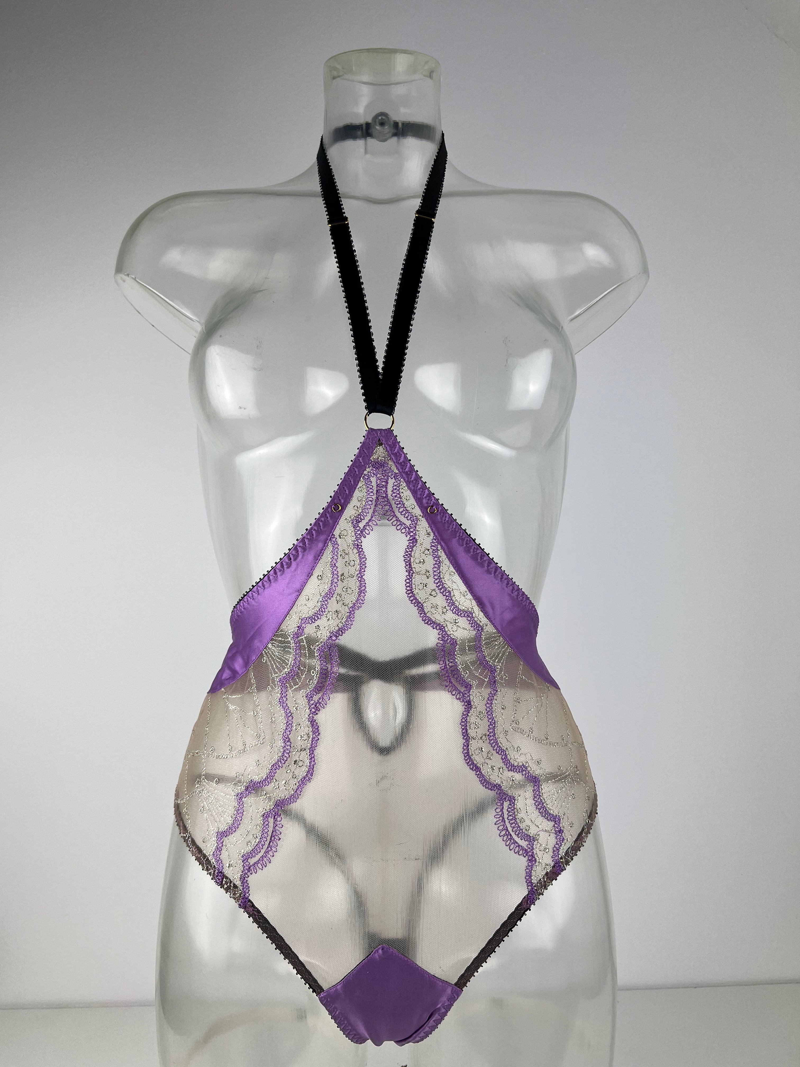 Ava Amethyst Playsuit SS8043