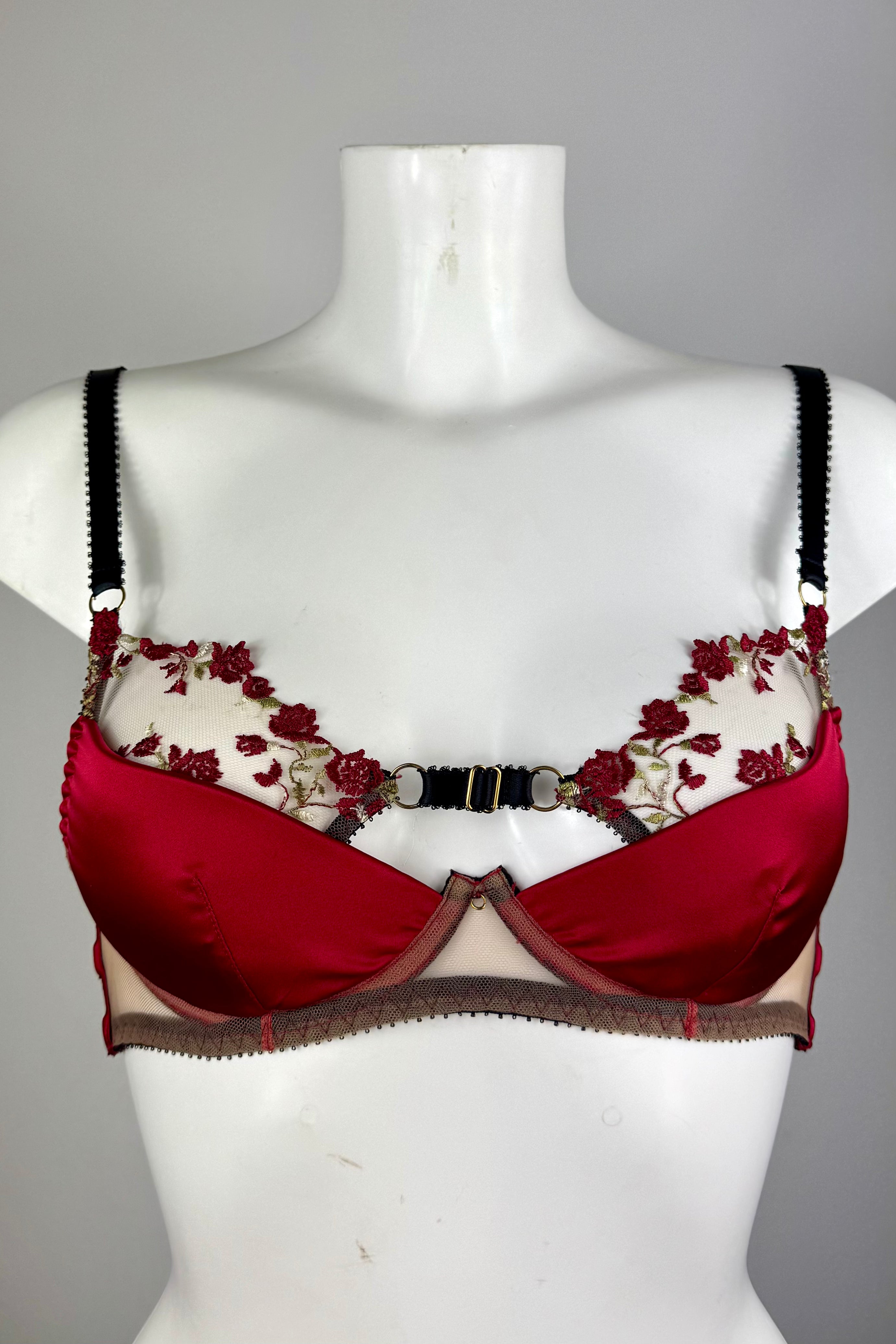 Charlotte Silk Peep Bra SS2802098