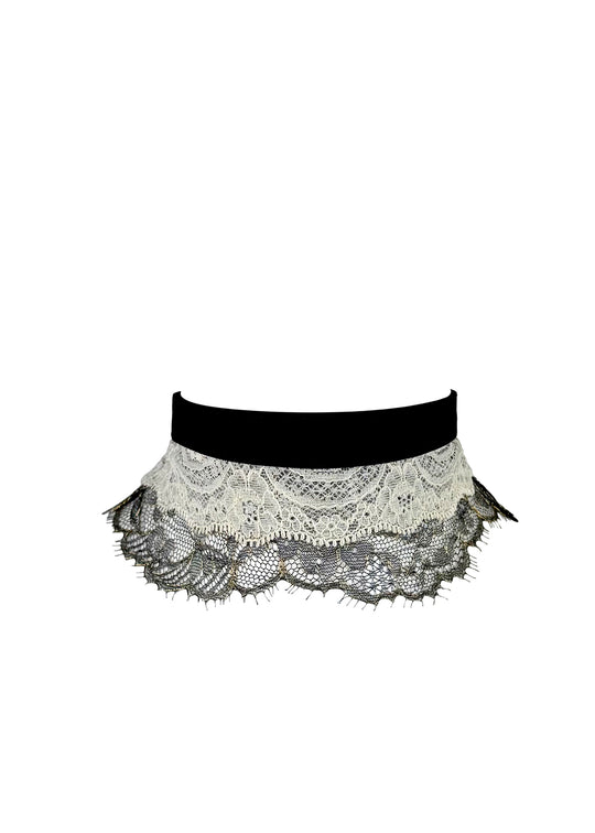 Gilded French Maid Choker