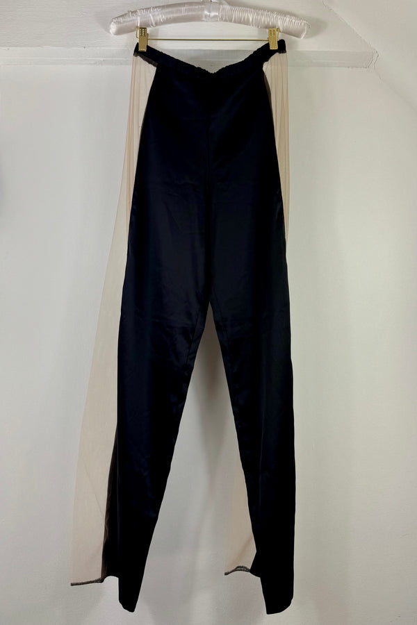 Black Silk Trousers SS2802137