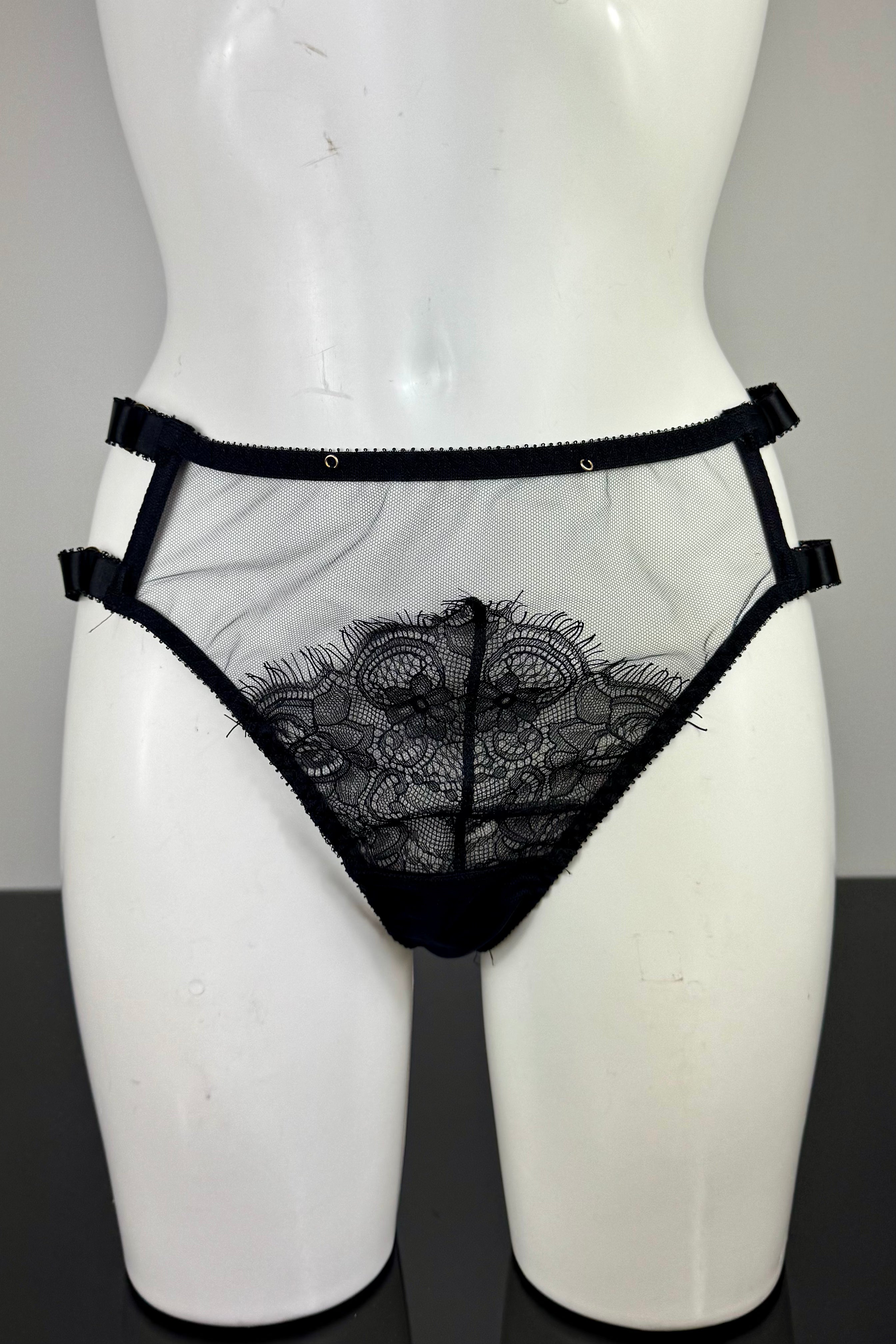 Erica Noir Tulle Brief SS2802142