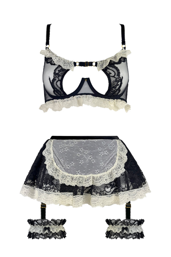 French Maid Peep Bra