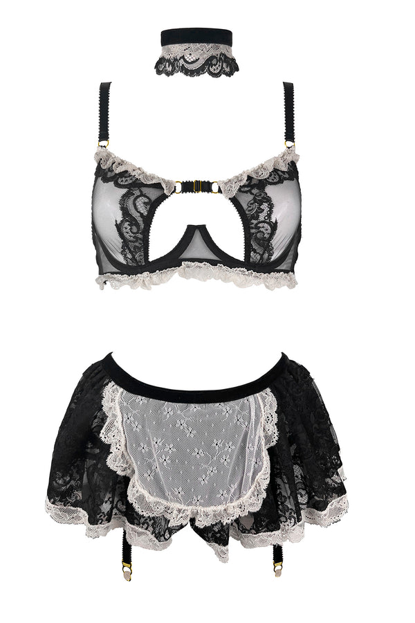 French Maid Peep Bra