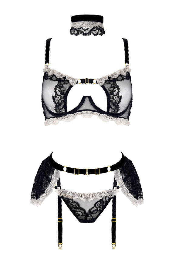French Maid Peep Bra