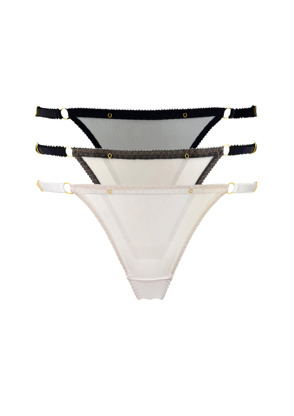 Marinette Tanga Thong Set of 3
