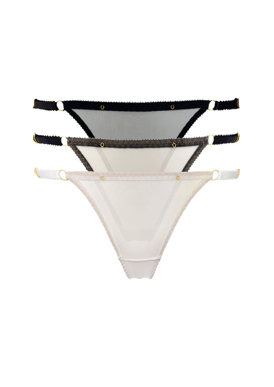 Marinette Tanga Thong Set of 3