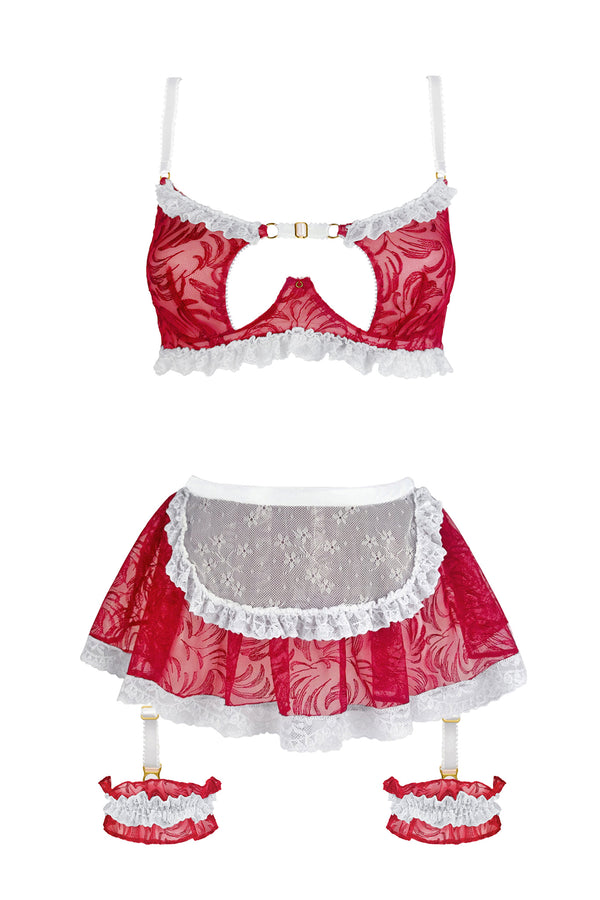 Mrs Claus Suspender