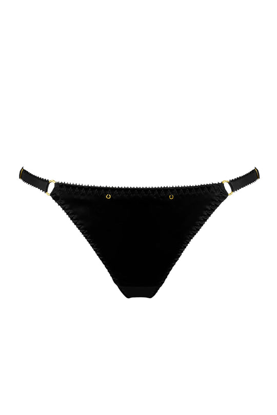 Noir Silk Brief