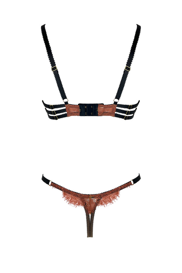 Tamara Terracotta Thong