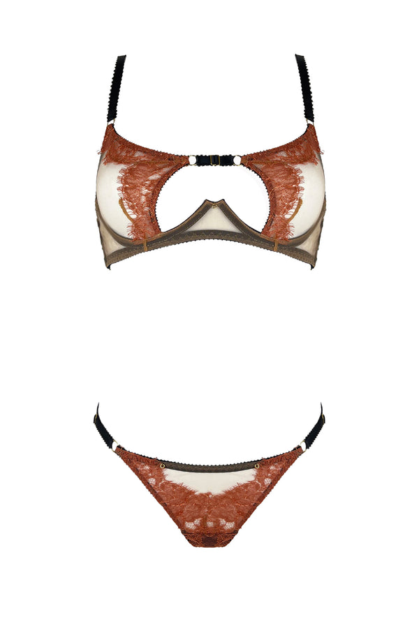 Tamara Terracotta Thong