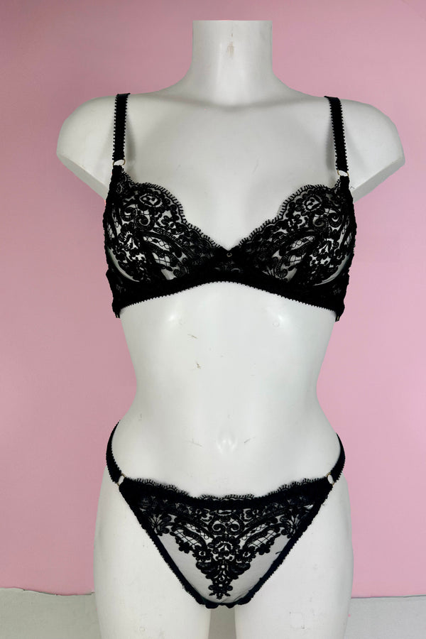 Paola Noir Thong SS1001003
