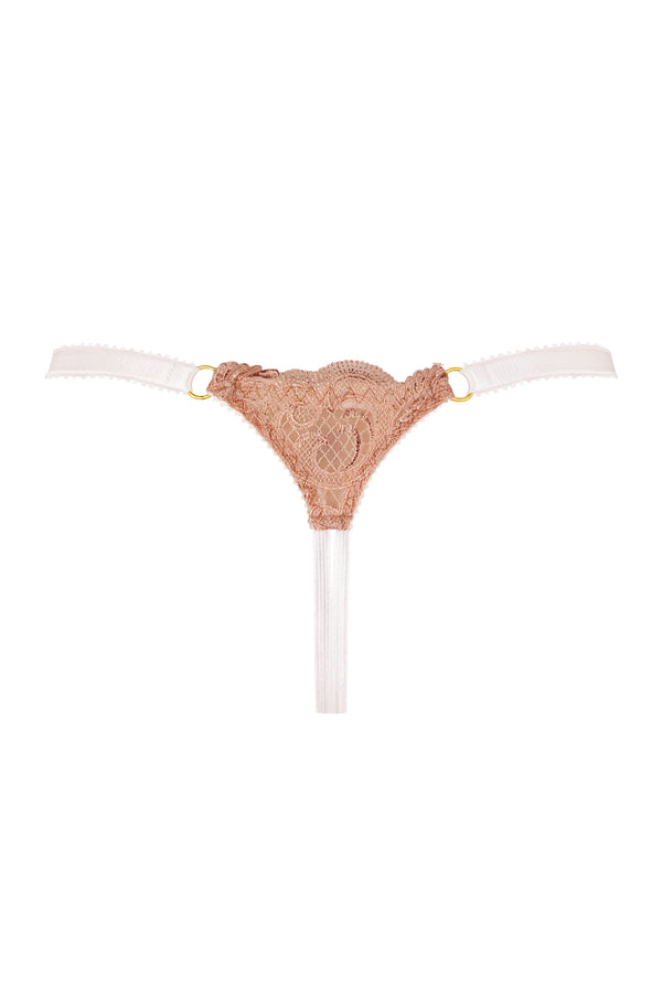 Peach Advent Thong