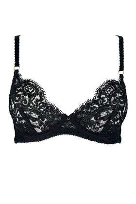 Paola Noir Bra