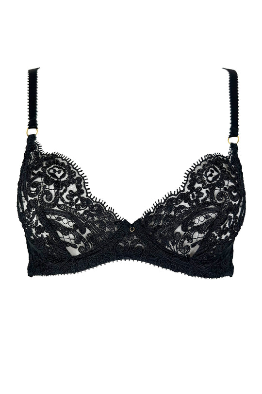 Paola Noir Bra