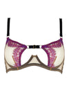 Tamara Purple Peep Bra
