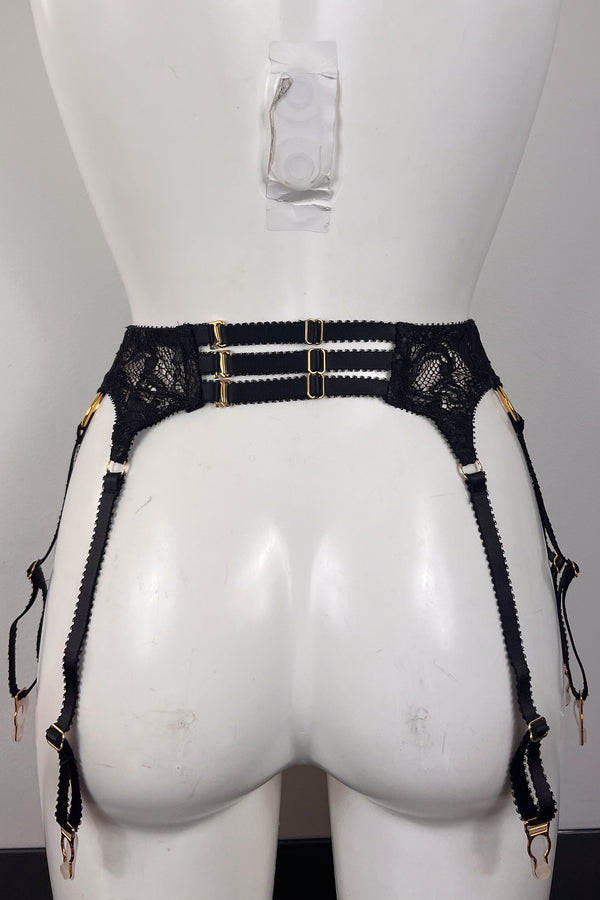 Corded Noir Suspender SS2802027