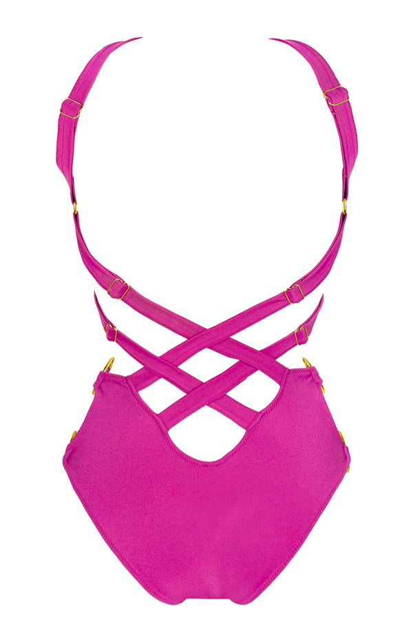 Zoe Fuchsia Swimsuit
