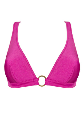 Angeli Fuchsia Bikini Top
