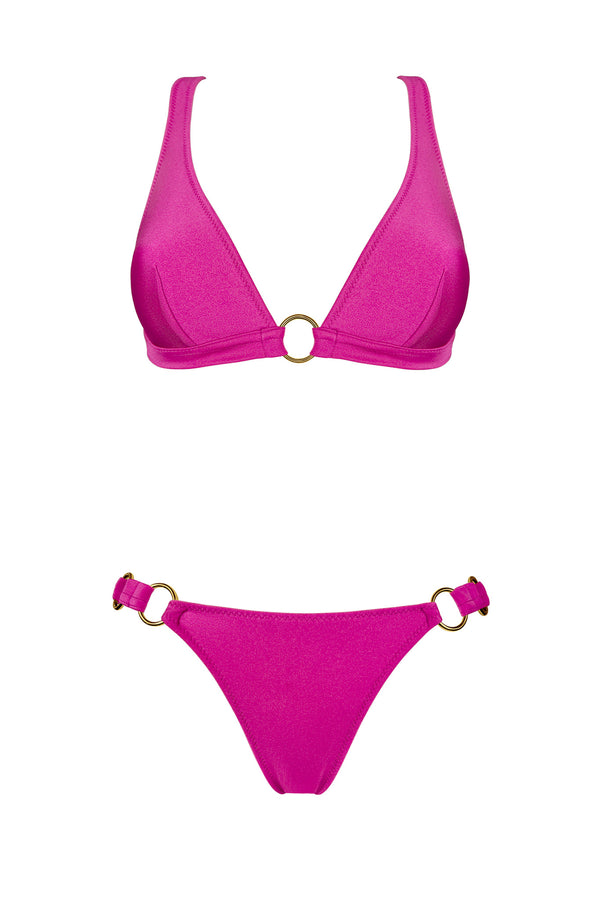 Angeli Fuchsia Bikini Top