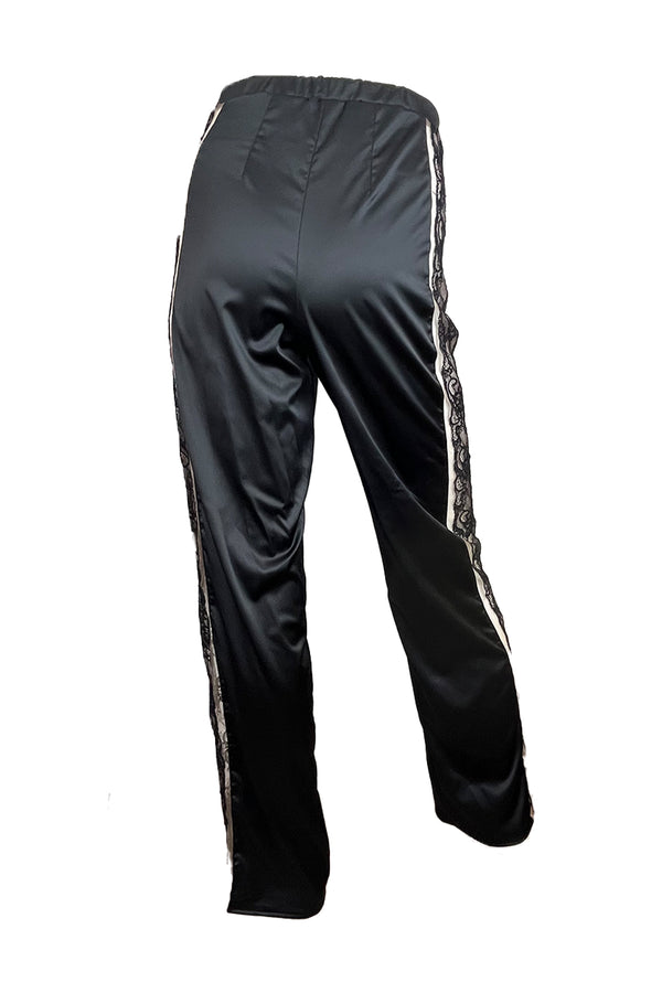 Lace + Satin Trousers ss1373