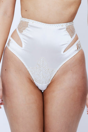 Becca Ivory High Waist Brief