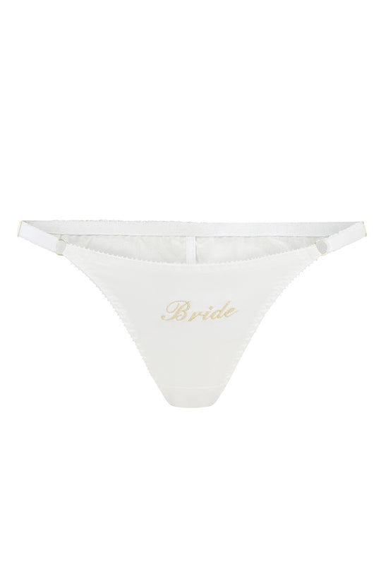 Ivory Silk Brief