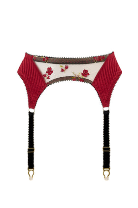Charlotte Silk Suspender