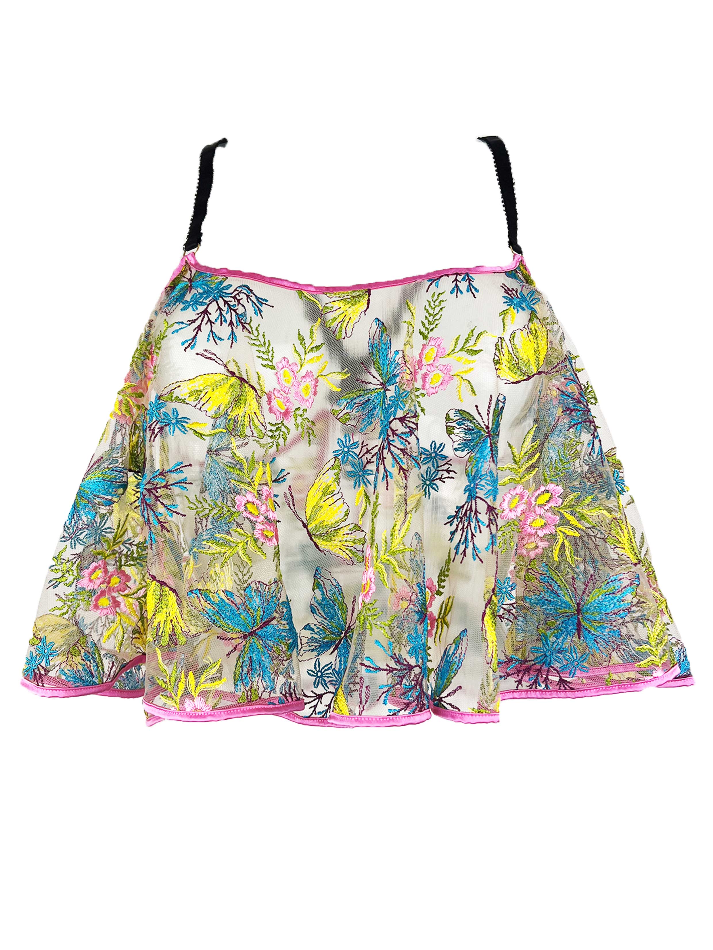 Keri Zuzia Silk Pink Babydoll SS8010