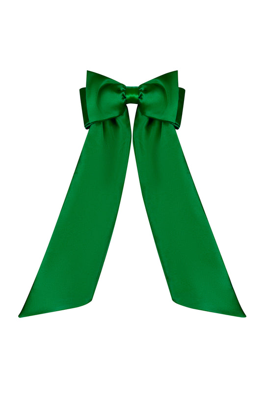 Bow Scrunchie Emerald