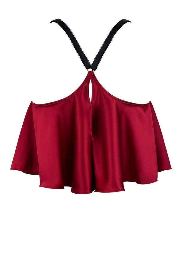 Rouge Silk Babydoll