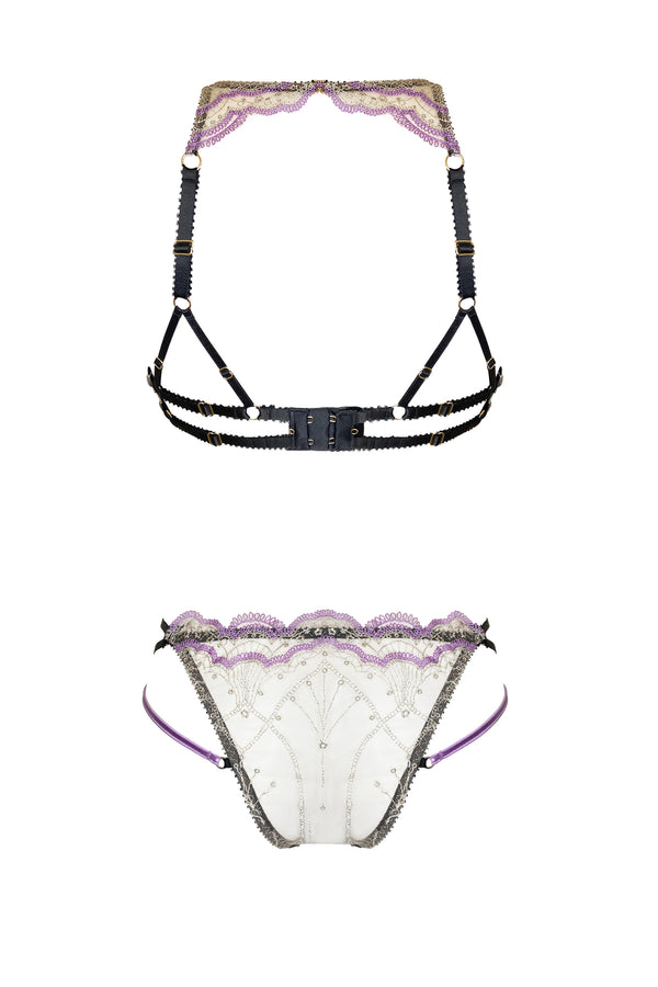 Abi Amethyst Argent Bra