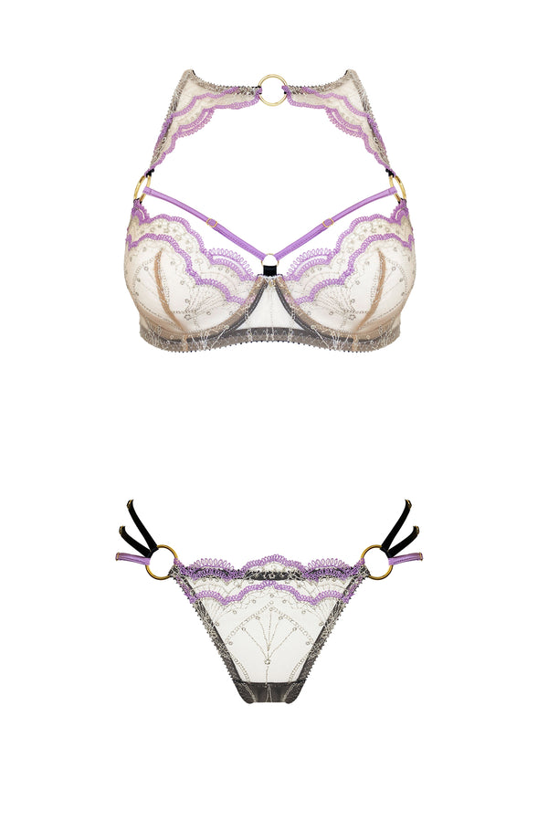 Abi Amethyst Argent Bra