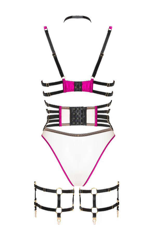 Barbie Fuchsia High Cut Brief