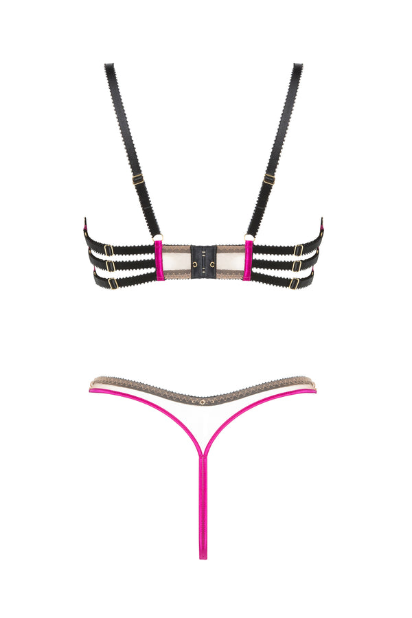 Barbie Fuchsia Quarter Cup Bra