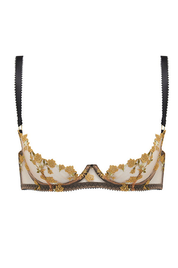 Charlotte en Or Quarter-Cup Bra by Edge o' Beyond