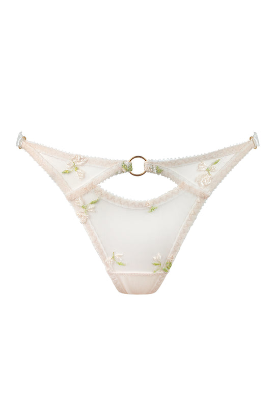 Charlotte Ivory Sustainable Thong