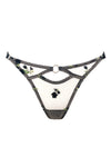 Charlotte Noir Sustainable Thong