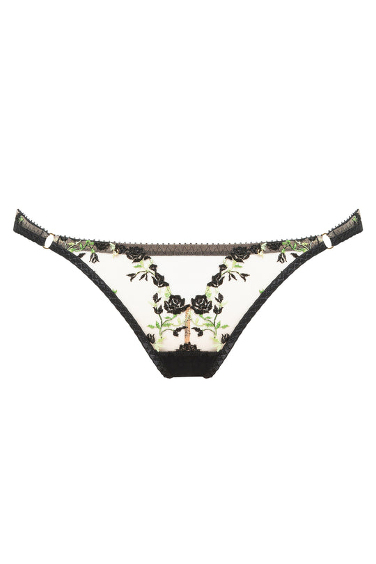 Charlotte Noir Thong