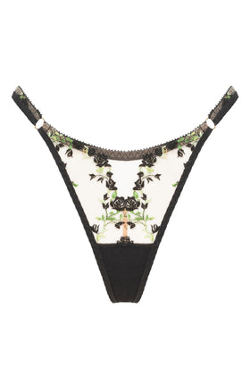 Charlotte Noir High Cut Brief