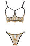 Charlotte en Or Cupless Bra by Edge o' Beyond