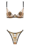 Charlotte en Or Illusion Bra by Edge o' Beyond