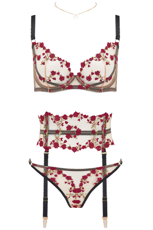 Edge o' Beyond Charlotte en Rouge Brilliant Bra