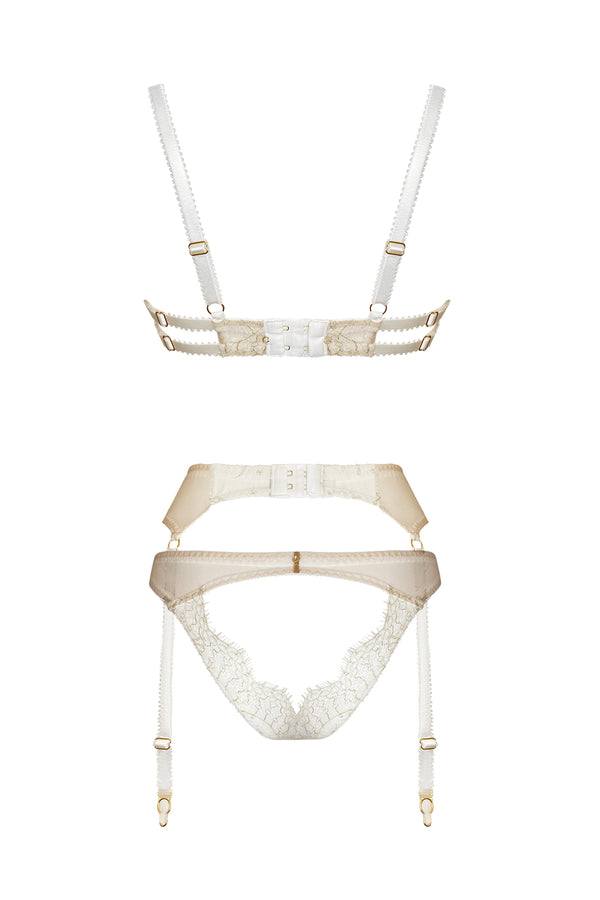Evie Buttercream Suspender