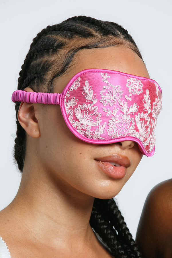 Adora silk + Scallop Eye mask