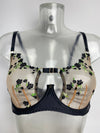 Charlotte Noir Silk Bra SS7379