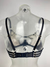 Charlotte Noir Silk Bra SS7363