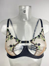 Charlotte Noir Silk Bra SS7363