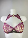 Purple High Neck Bra SS8019