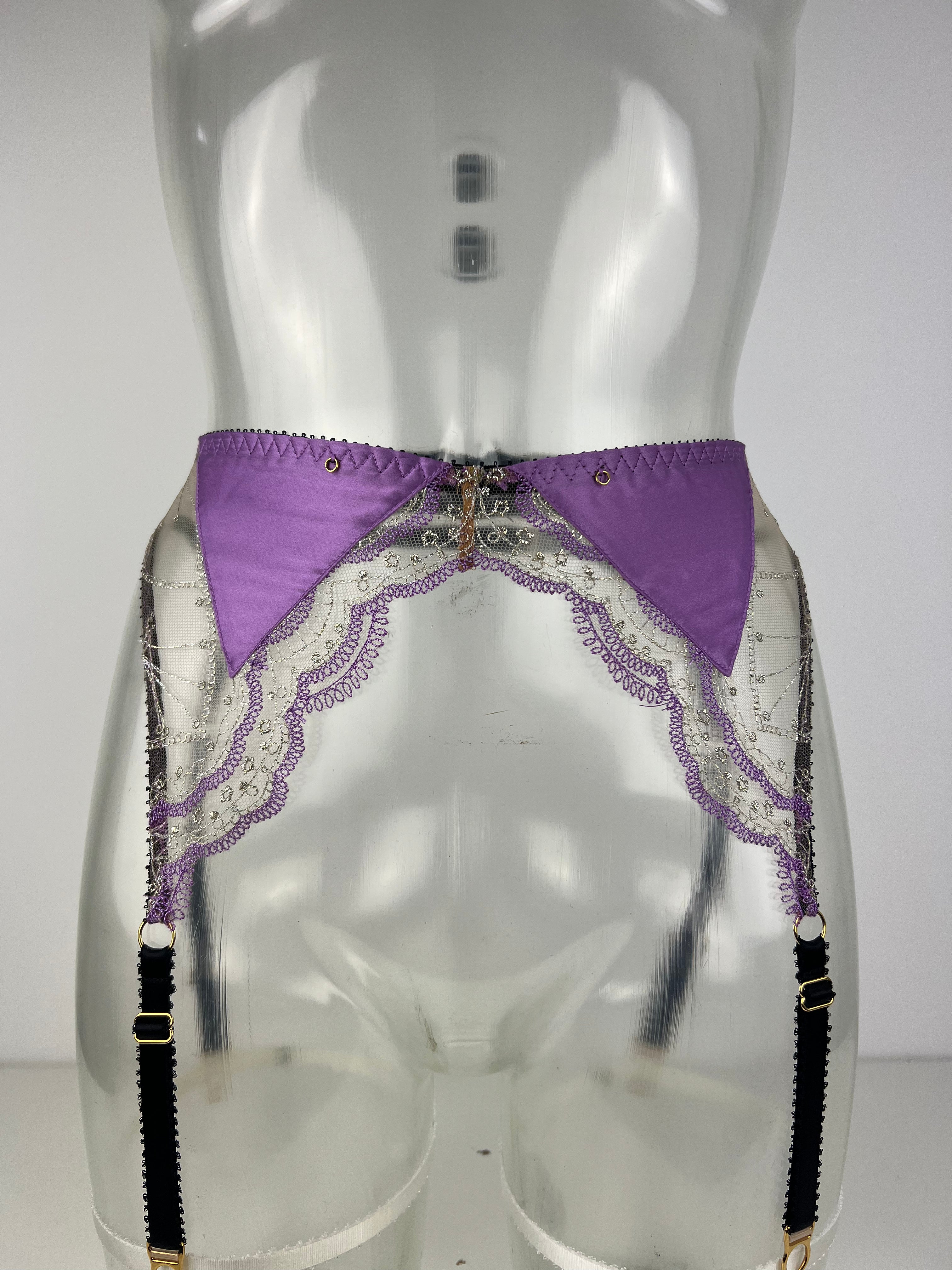 Ava Amethyst Suspender SS8041